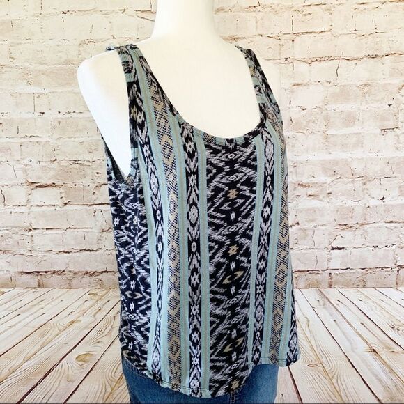 Billabong Aztec slub tank top - Picture 1 of 5